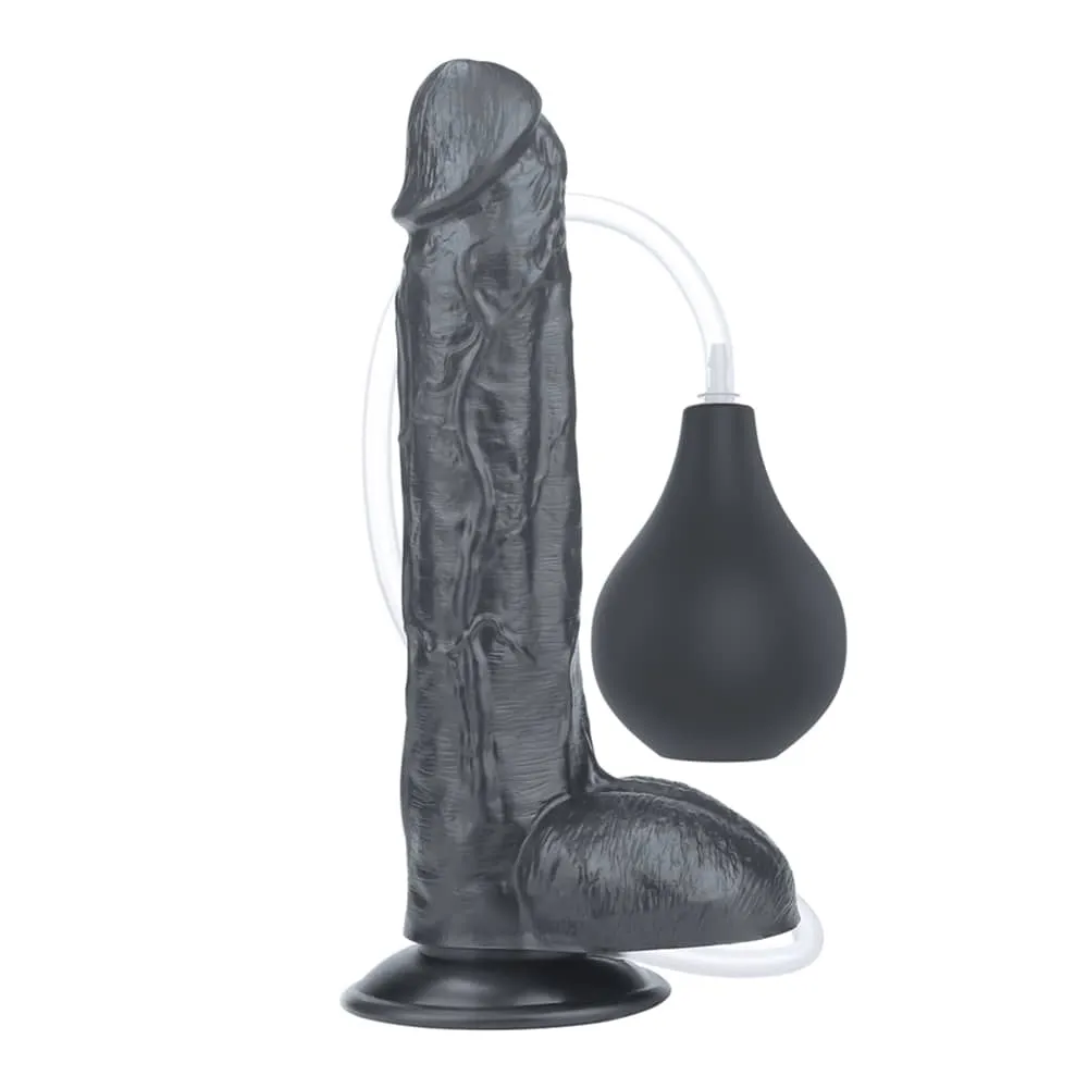 10'' Squirt Extreme Dildo - Black