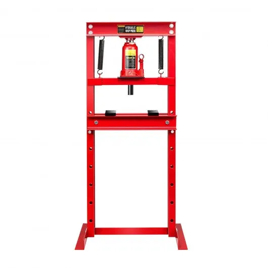 12-Ton H-Frame Plates Hydraulic Shop Press