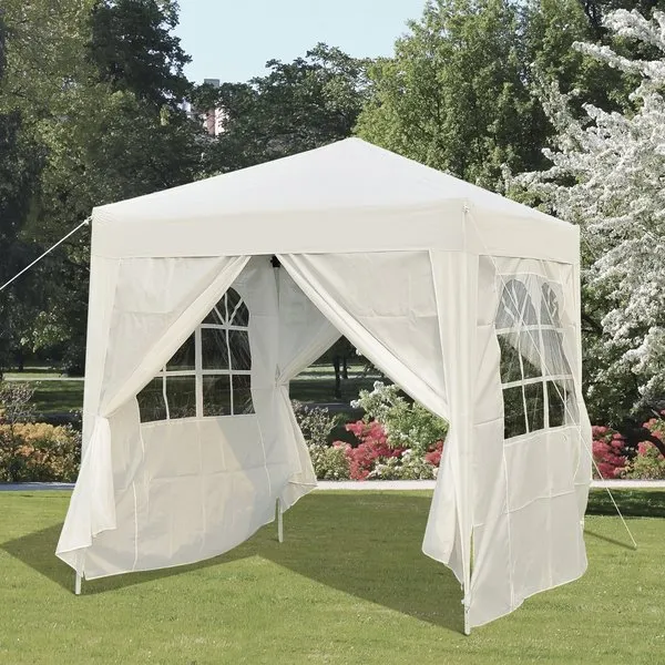 2 X 2m Pop Up Gazebo Canopy - White