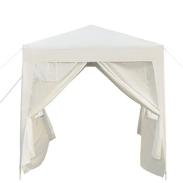 2 X 2m Pop Up Gazebo Canopy - White