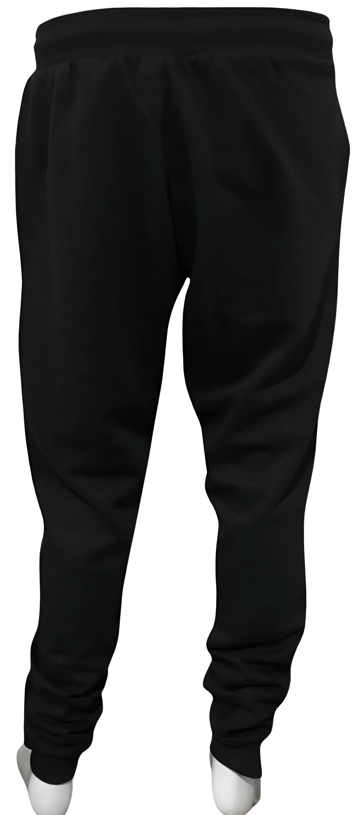 ^23^ (BLACK/RED) JOGGER SWEATPANTS (EMBROIDERED LOGOS)