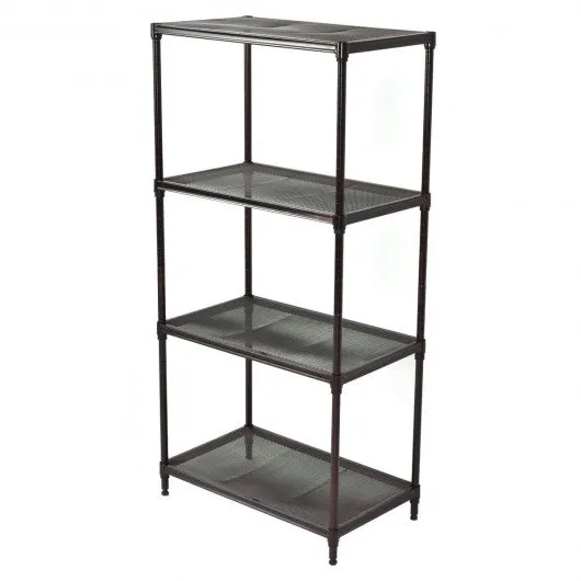 23" x 13" x 48" 4 Layer Steel Storage Rack Shelf Organizer