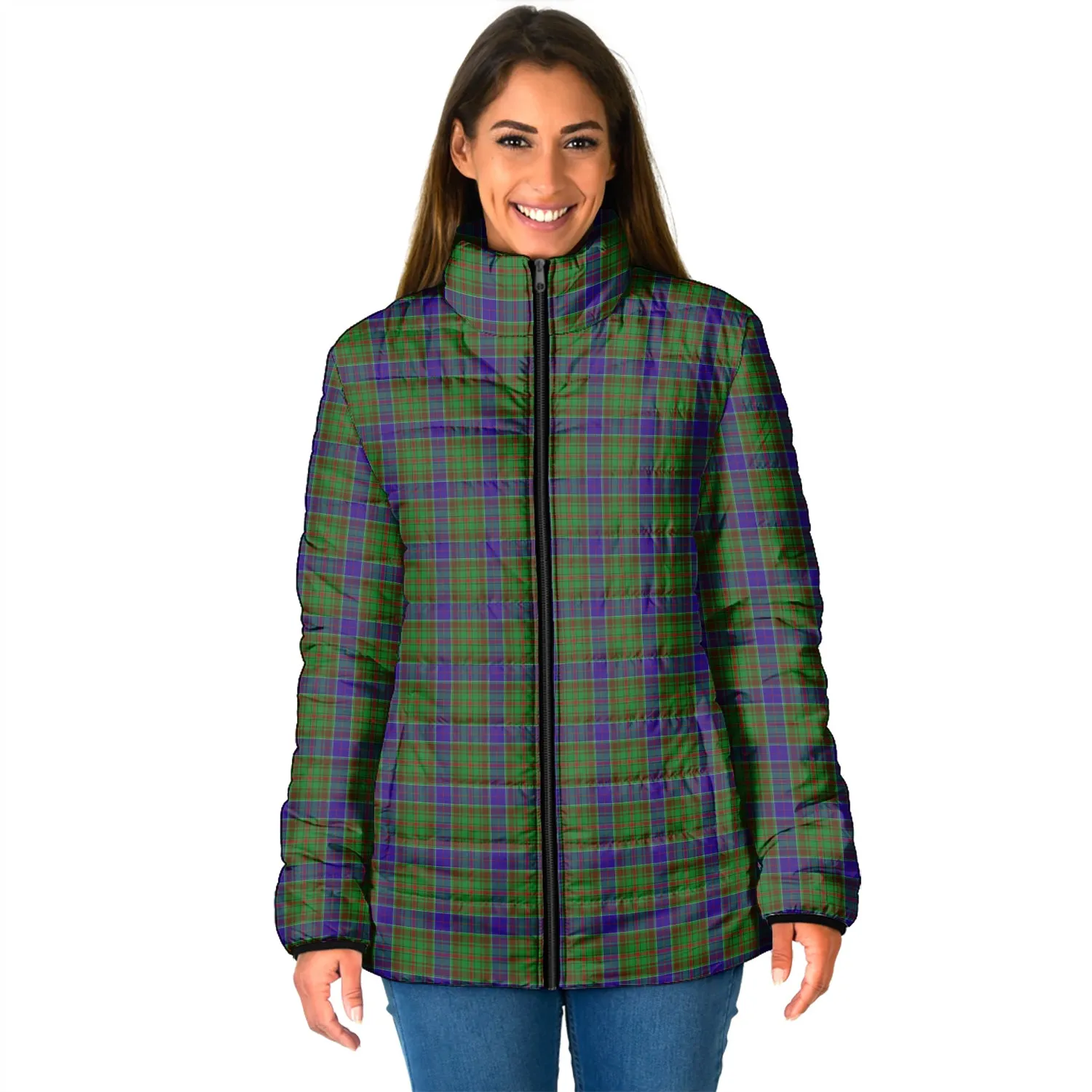 Adam Tartan Padded Jacket