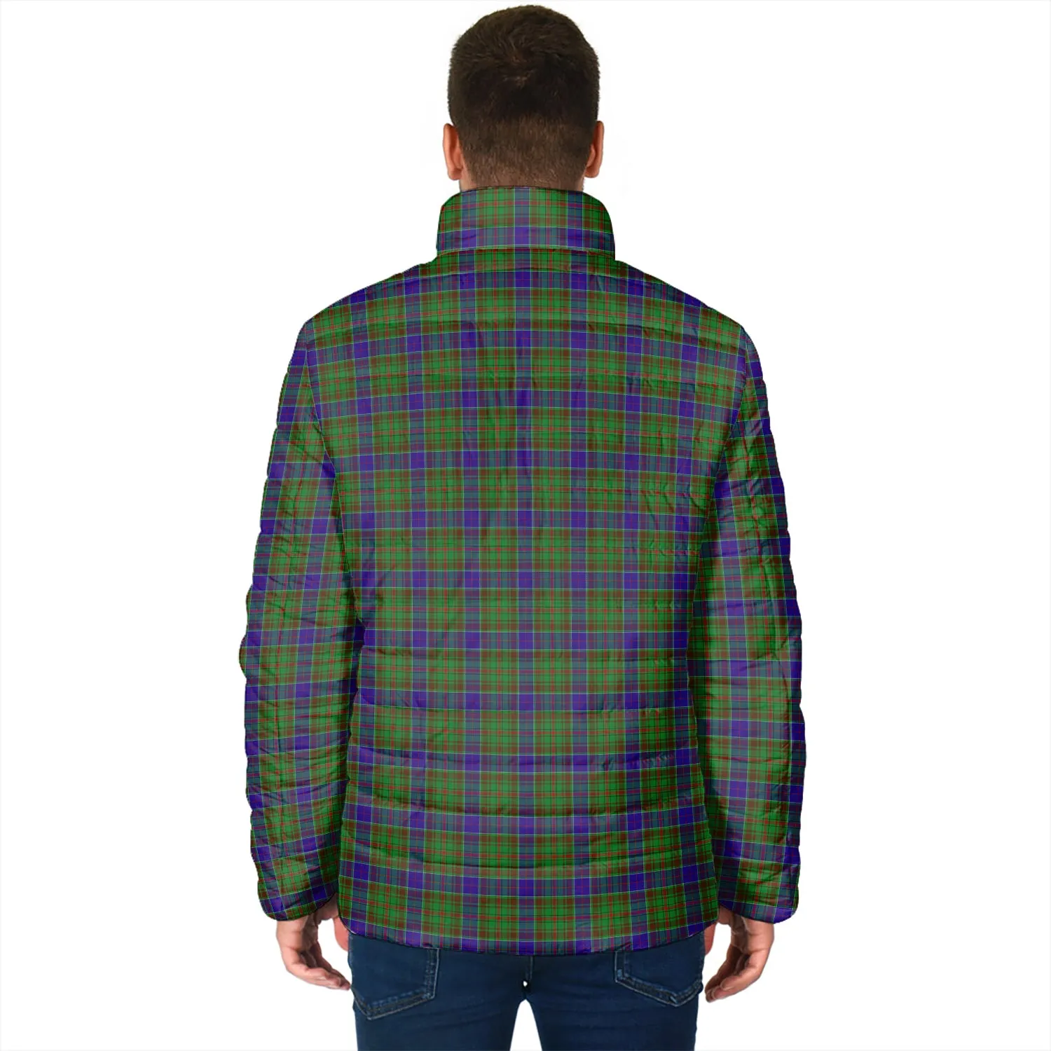 Adam Tartan Padded Jacket