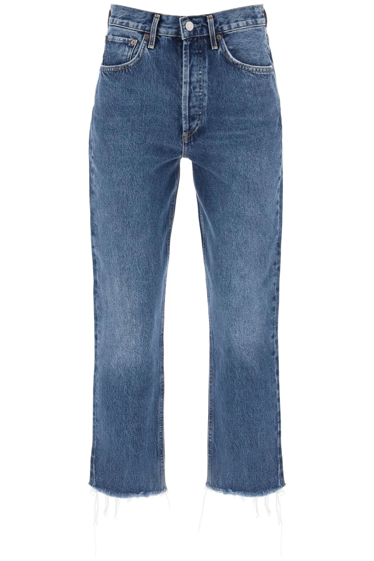 Agolde riley cropped jeans