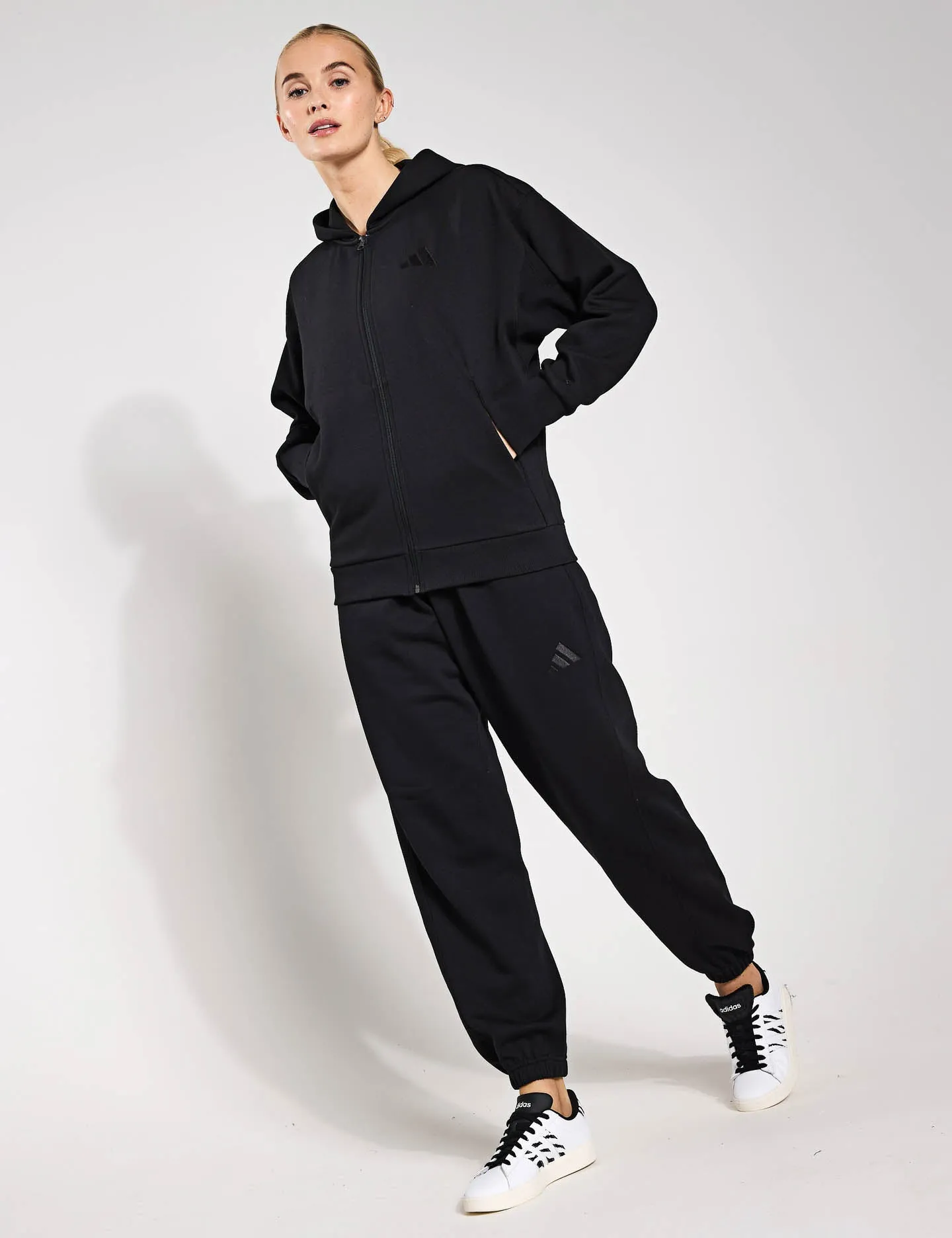 ALL SZN Fleece Loose Joggers - Black