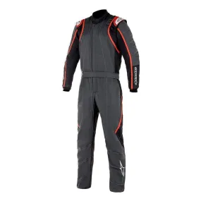 Alpinestars GP Race v2 Boot Cut Suit - Anthracite/Black/Red