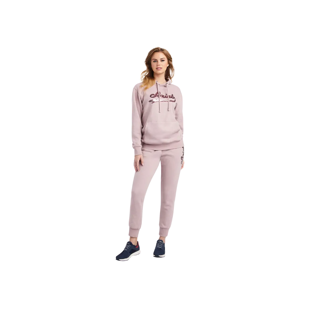 Ariat Women's Real Jogger Nostalgia Rose Heather Sweatpants