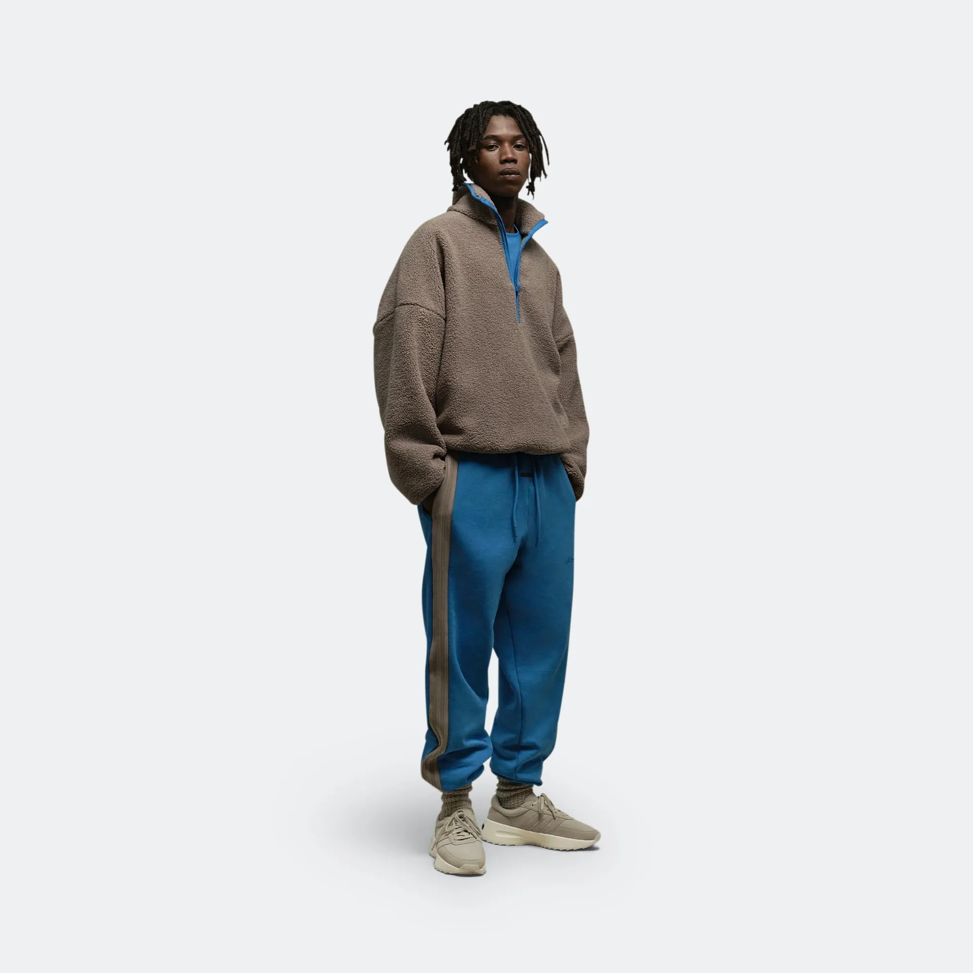 Athletics Relaxed Sweatpant - Blue Rush/Clay