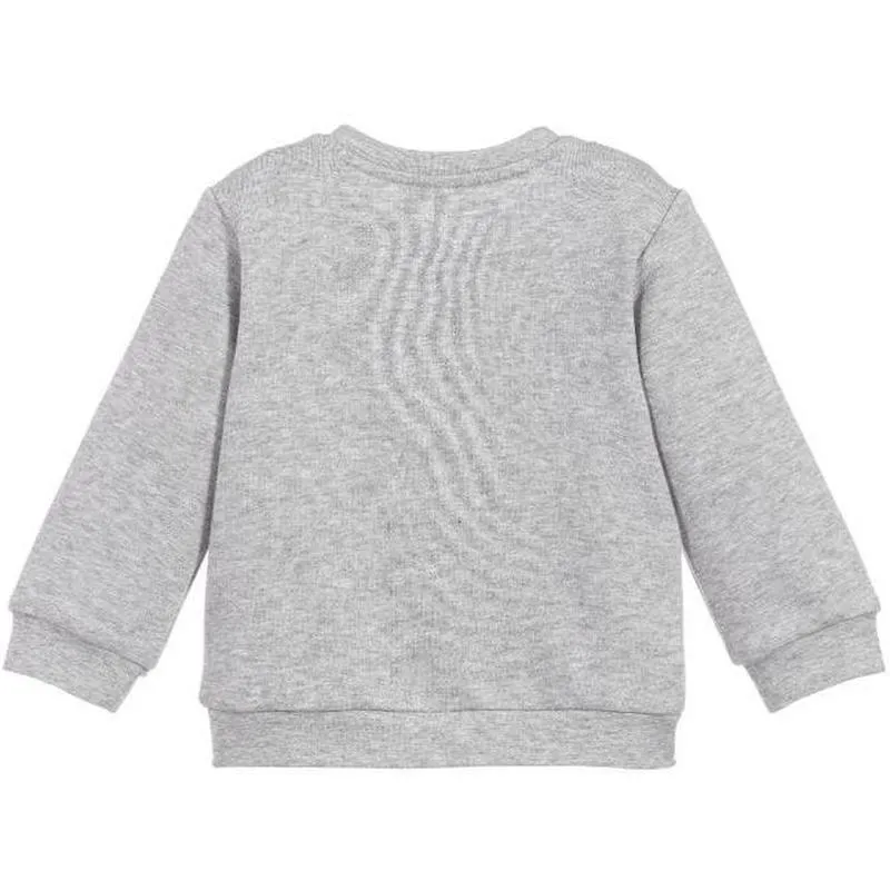 Baby Boys Grey Logo Sweatshirt