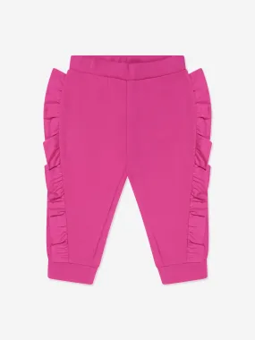 Balmain Baby Girls Ruffle Trim Sweatpants