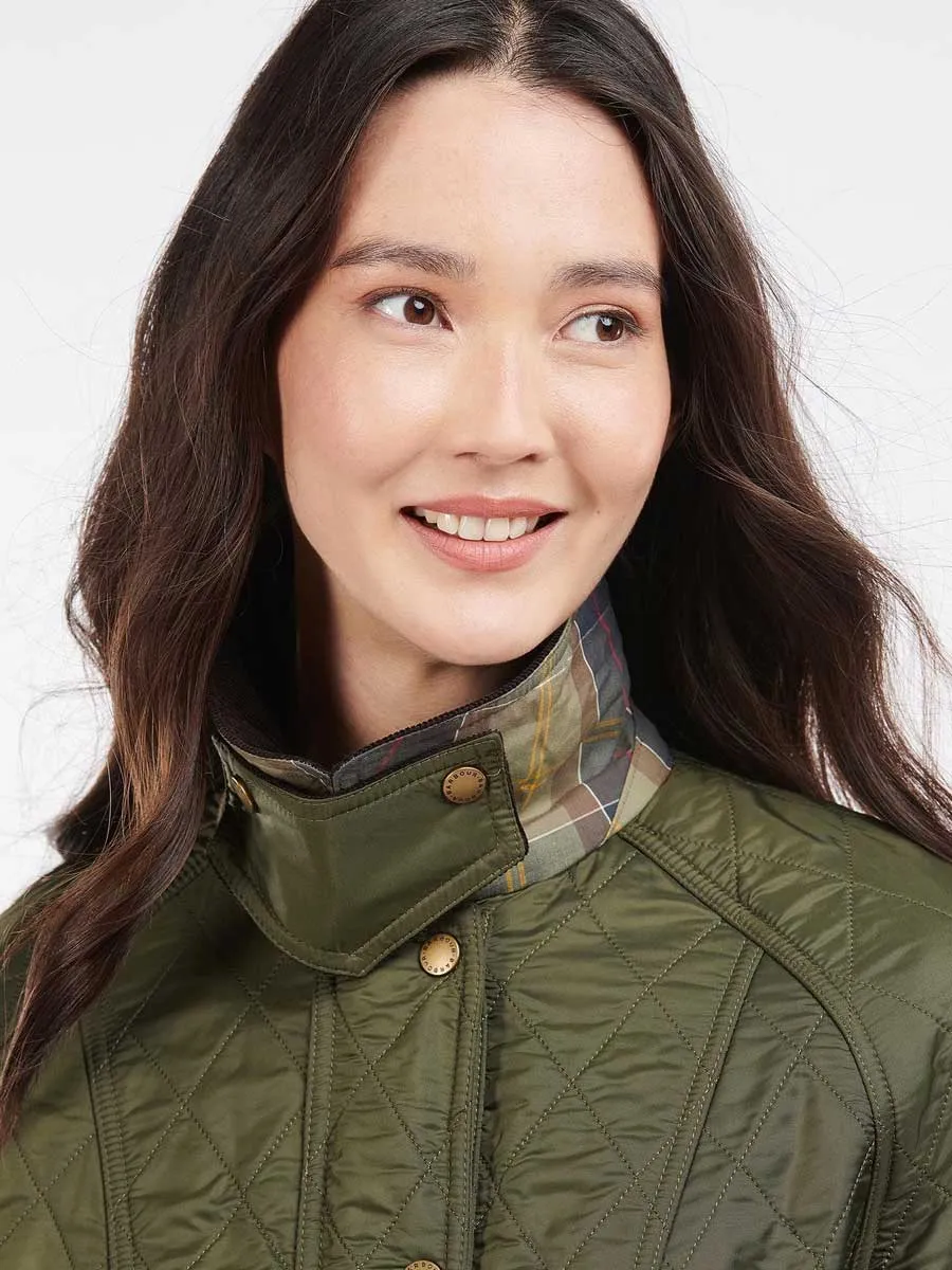 BARBOUR Beadnell Polarquilt Jacket - Women's - Olive