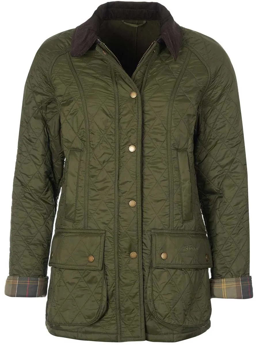 BARBOUR Beadnell Polarquilt Jacket - Women's - Olive