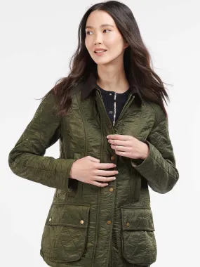 BARBOUR Beadnell Polarquilt Jacket - Women's - Olive