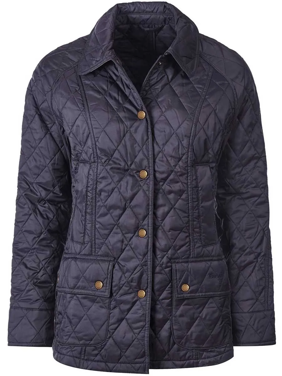 BARBOUR Beadnell Quilted Jacket - Women's - Navy