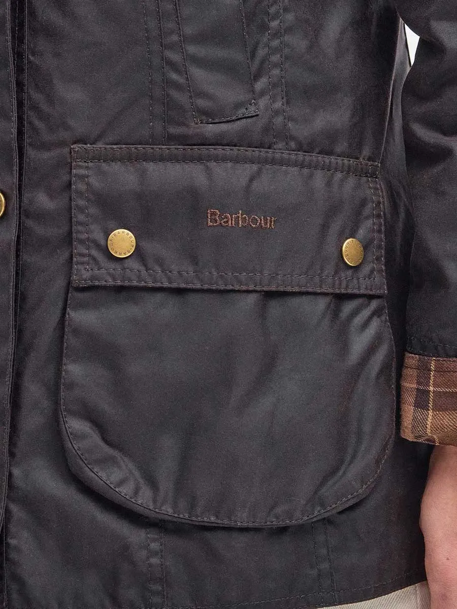 BARBOUR Beadnell Wax Jacket - Women's - Rustic