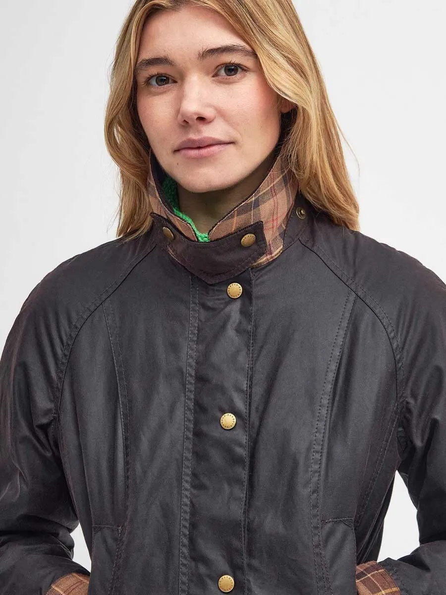 BARBOUR Beadnell Wax Jacket - Women's - Rustic