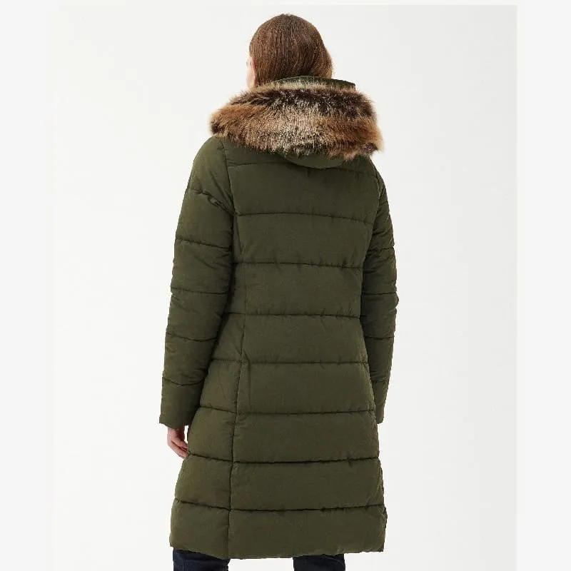 Barbour Grayling Ladies Quilted Jacket - Olive