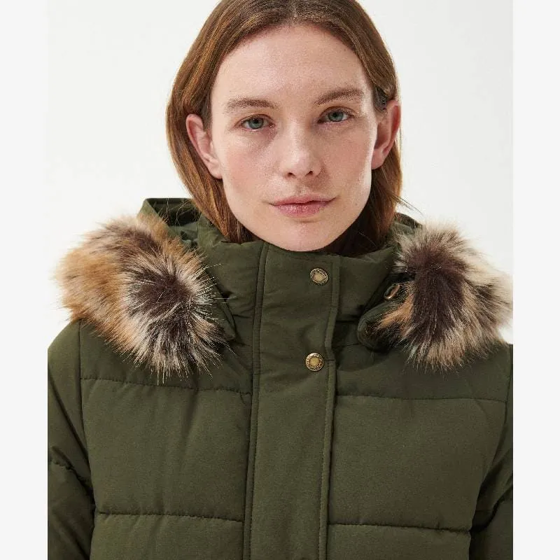 Barbour Grayling Ladies Quilted Jacket - Olive