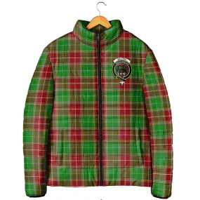 Baxter Modern Tartan Padded Jacket with Family Crest