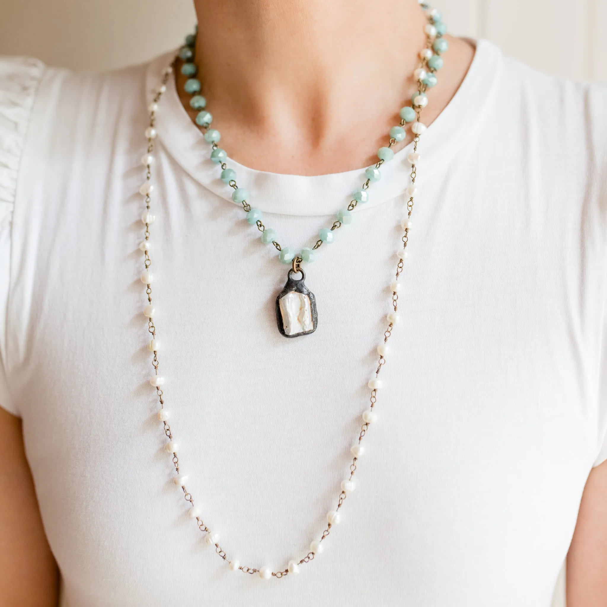 Berkeley Pearl Necklace | Casual, Chic Necklace | By Pearly Girls