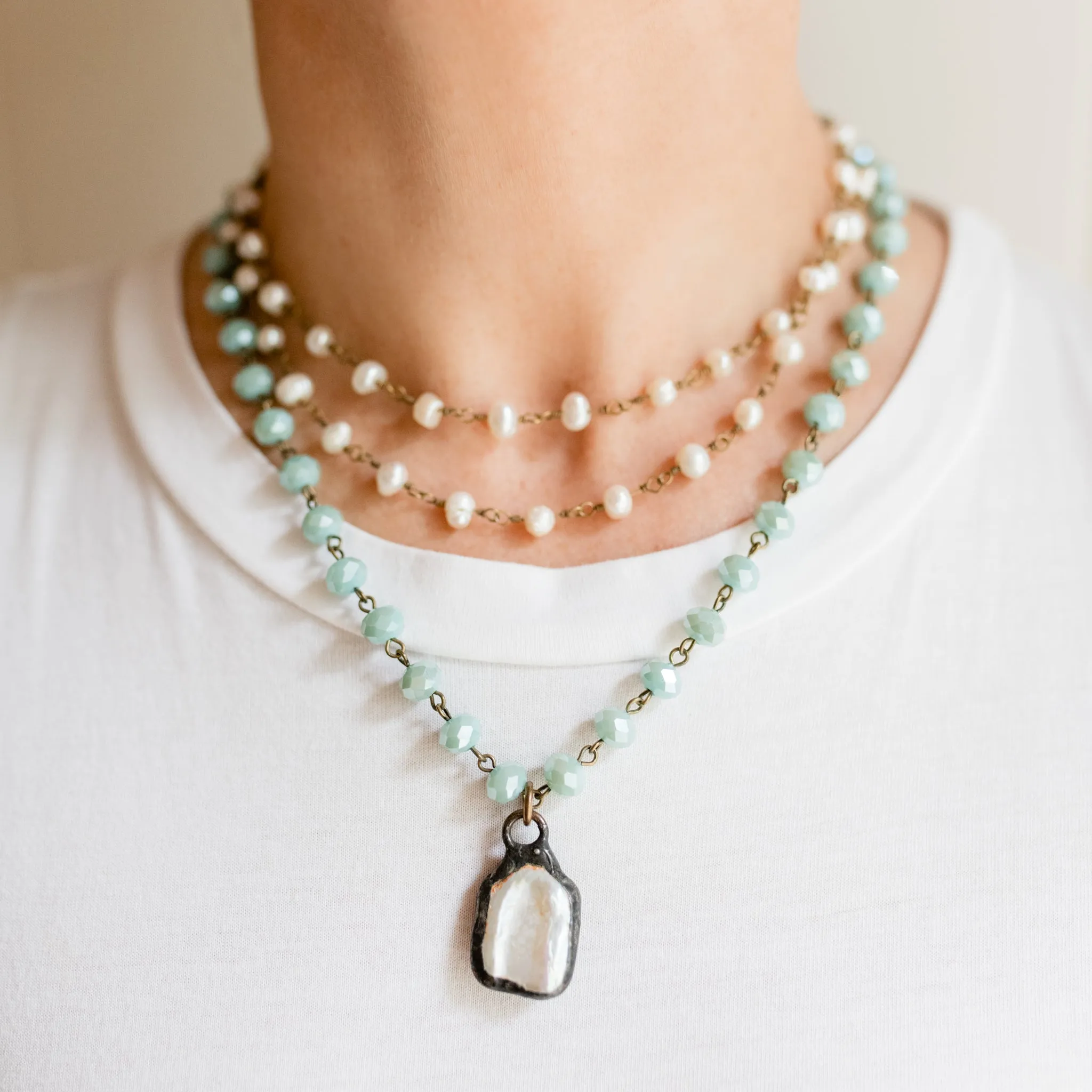 Berkeley Pearl Necklace | Casual, Chic Necklace | By Pearly Girls