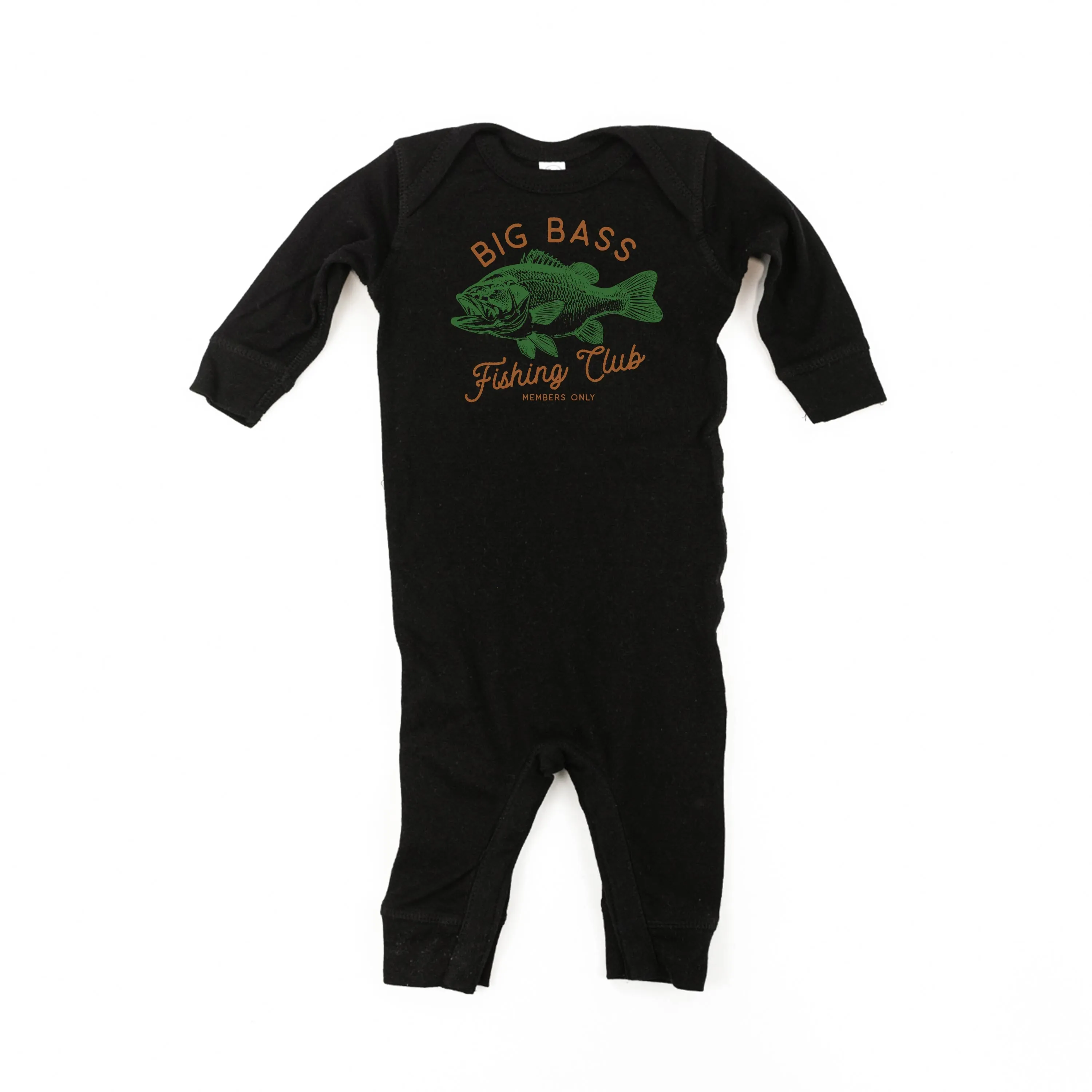 Big Bass Fishing Club - One Piece Baby Sleeper