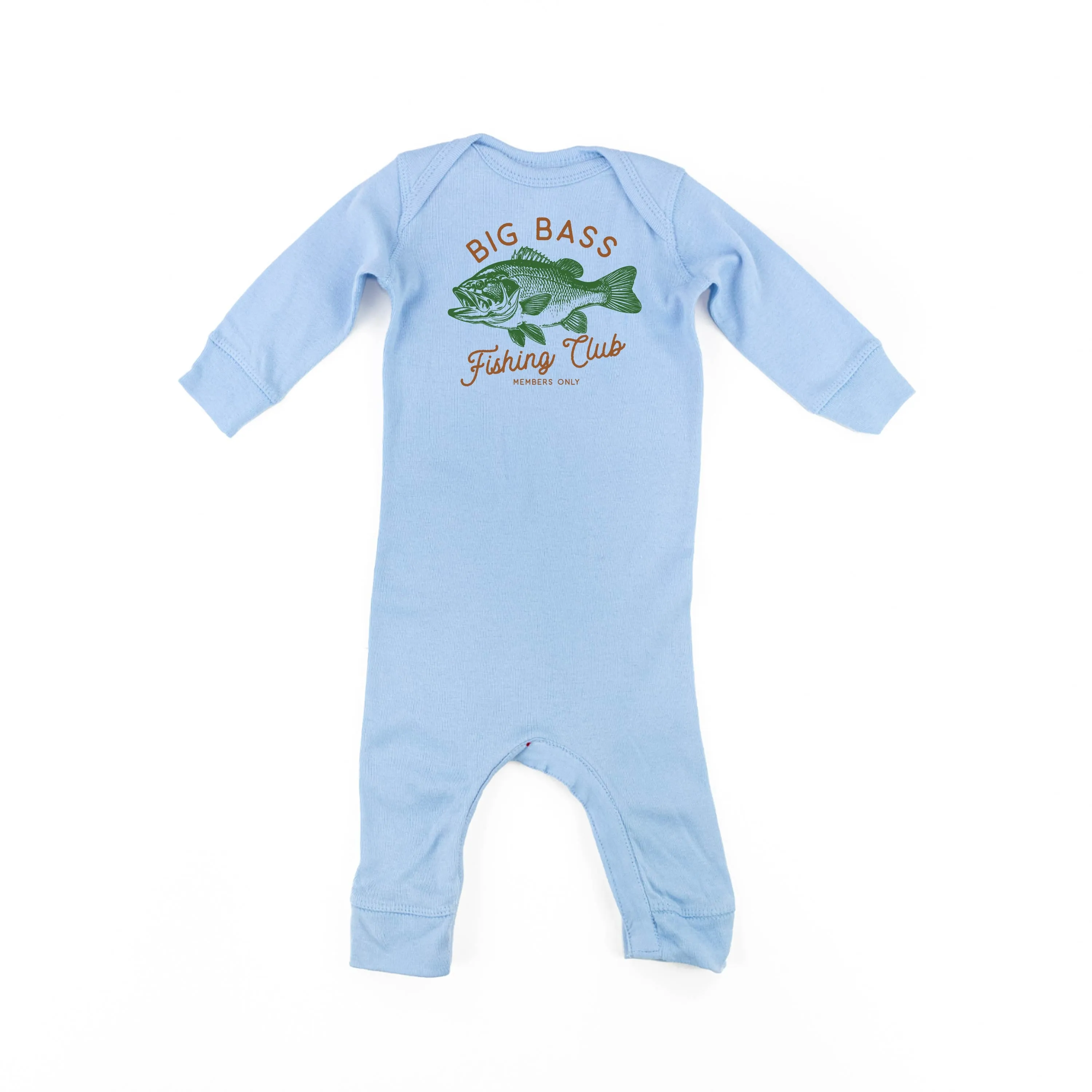 Big Bass Fishing Club - One Piece Baby Sleeper