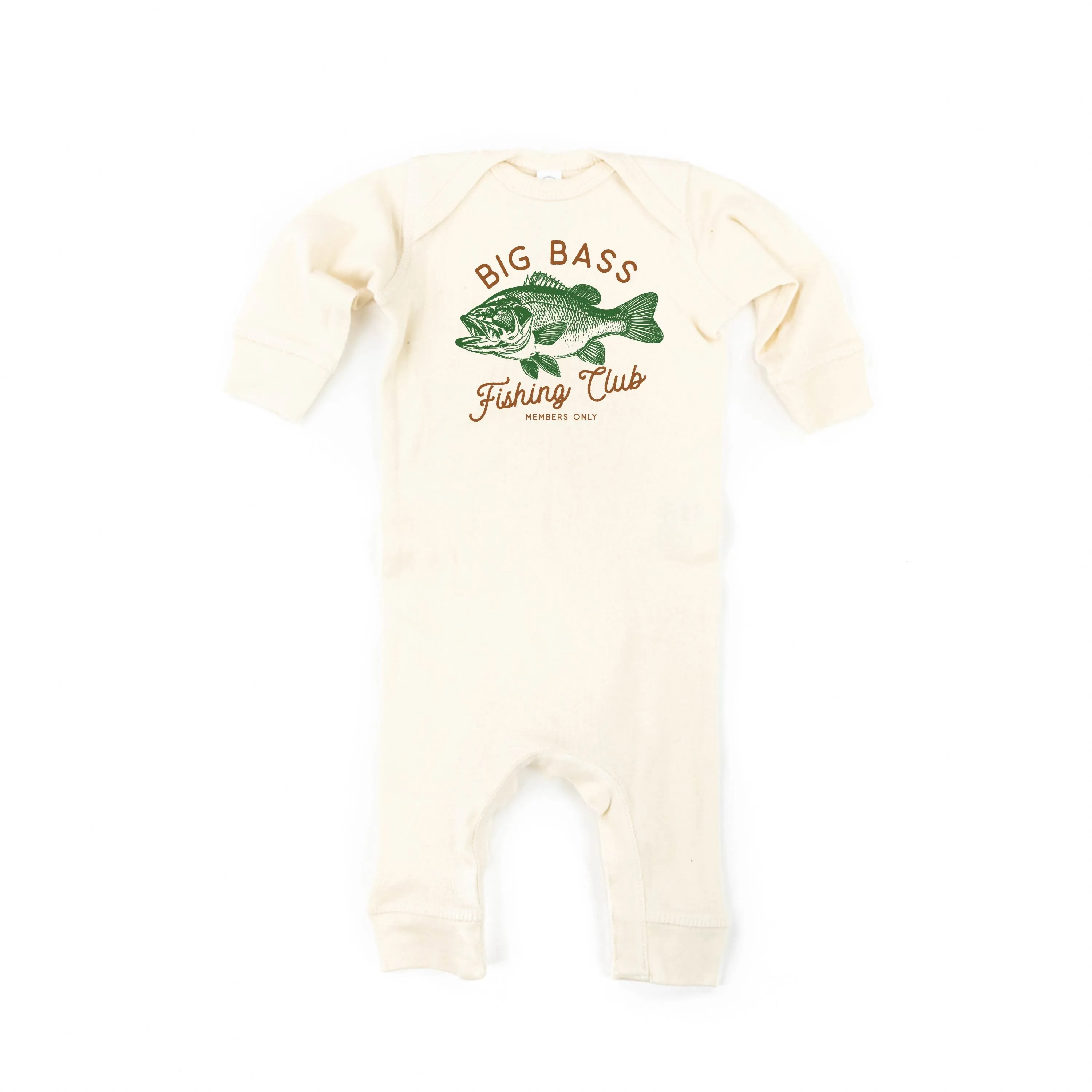 Big Bass Fishing Club - One Piece Baby Sleeper