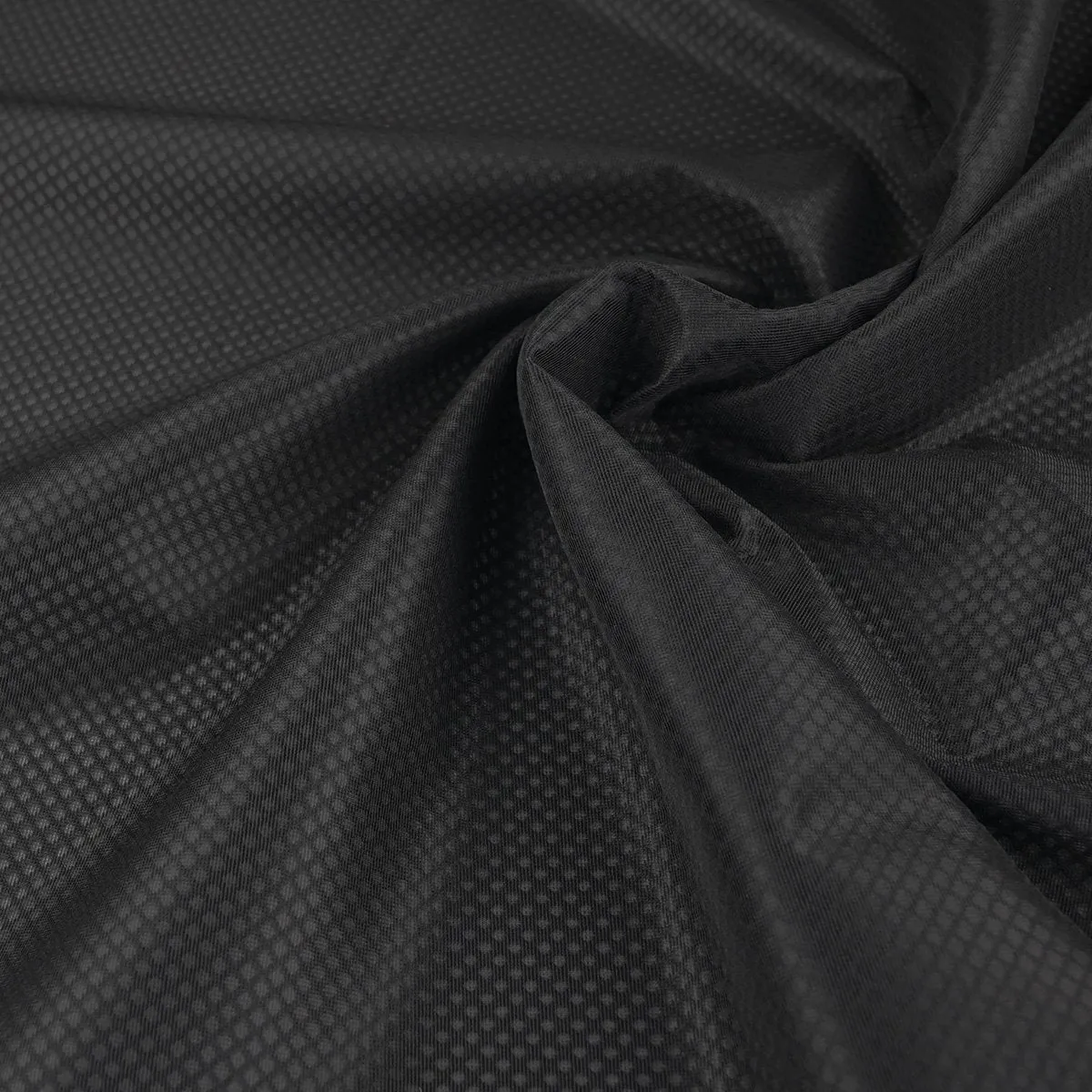 Black Punctured Mesh Kit Fabric 97775