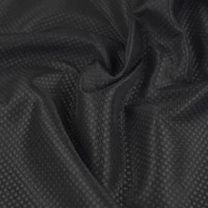 Black Punctured Mesh Kit Fabric 97775