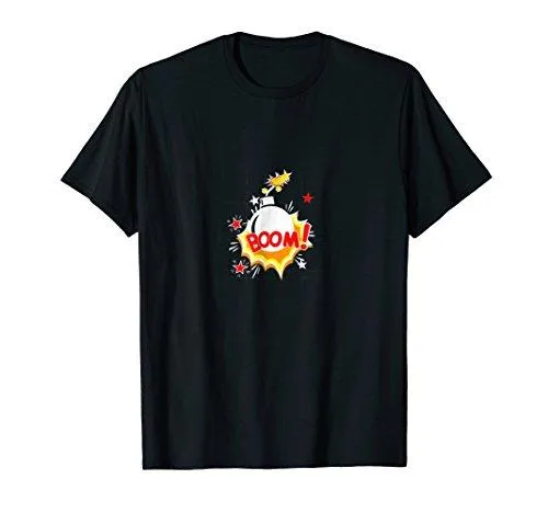 Boom! Cartoon Comic Design Gift Tee