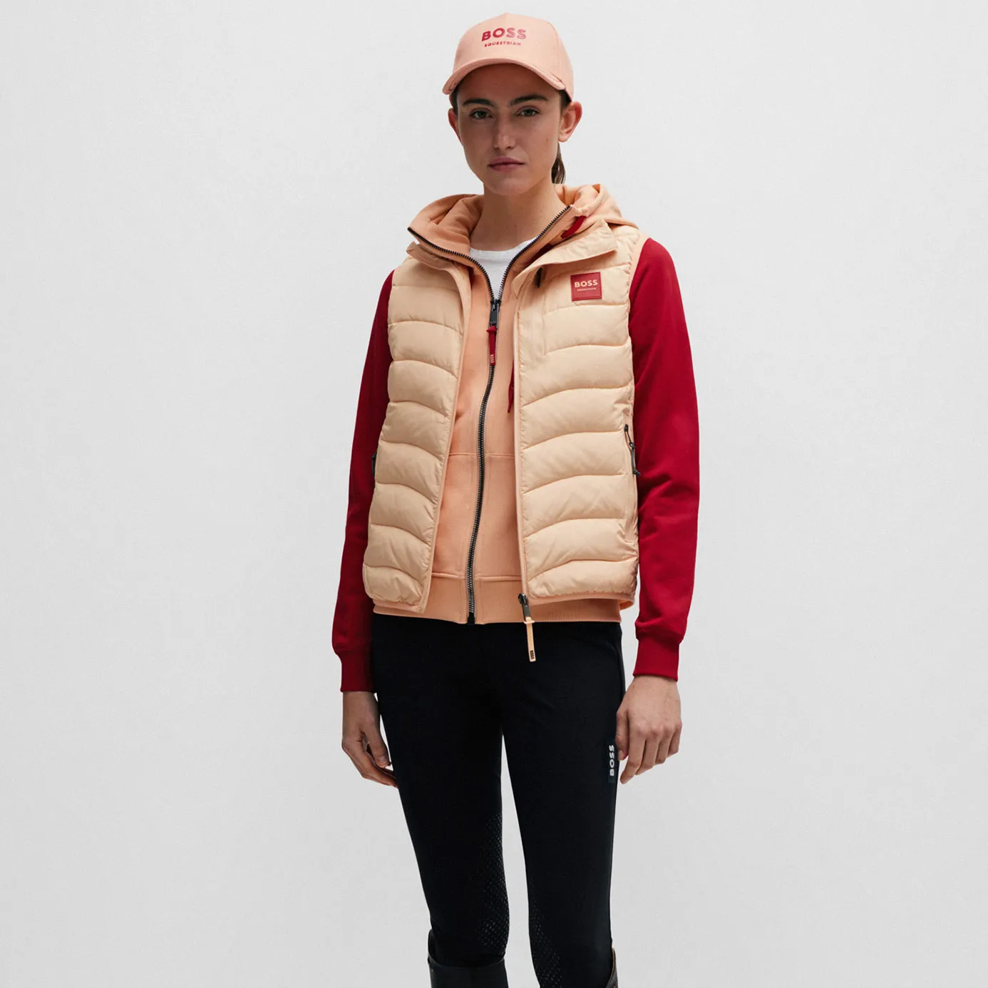 BOSS Equestrian Lynn Gilet - Peach Nougat