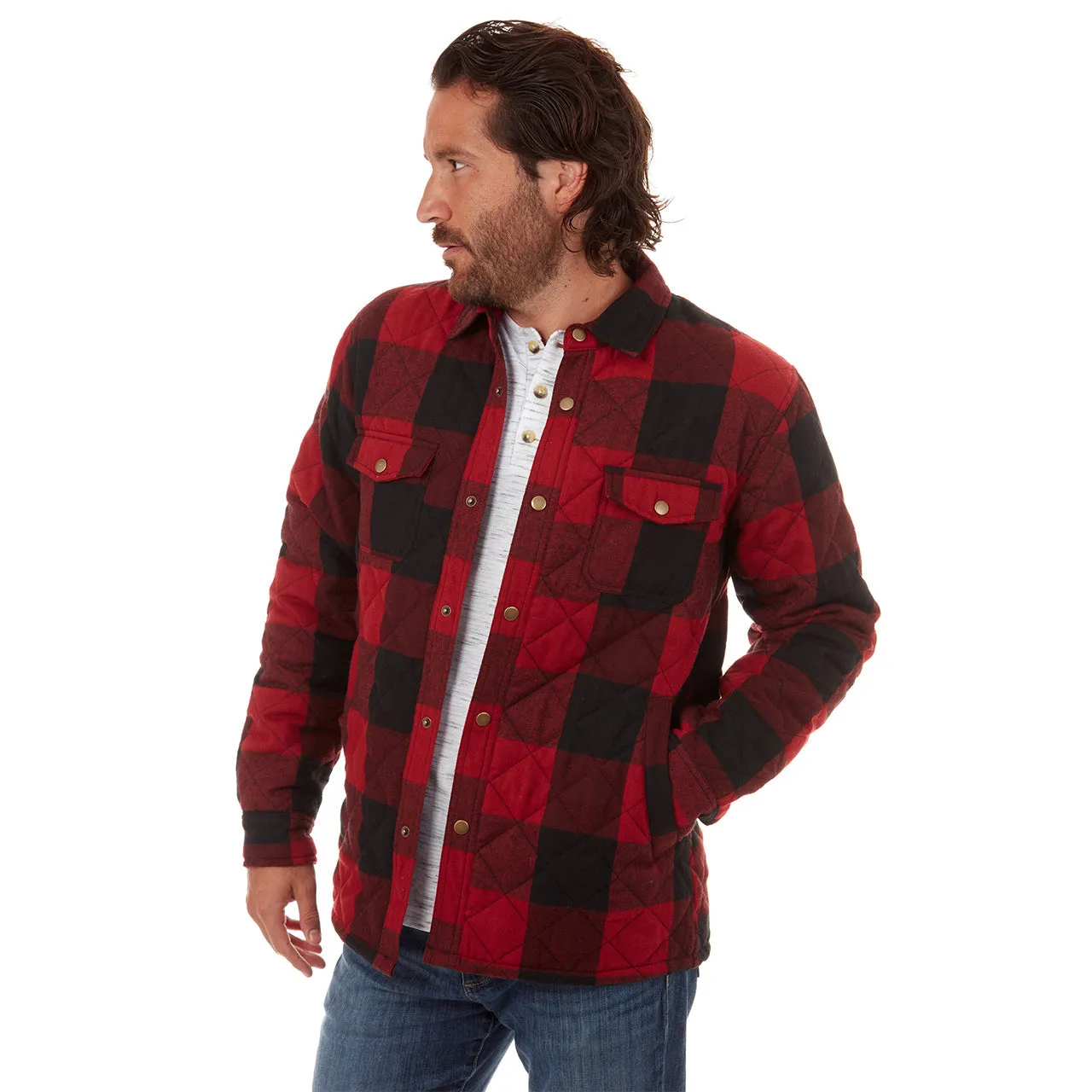 Brody Quilted Flannel Jacket