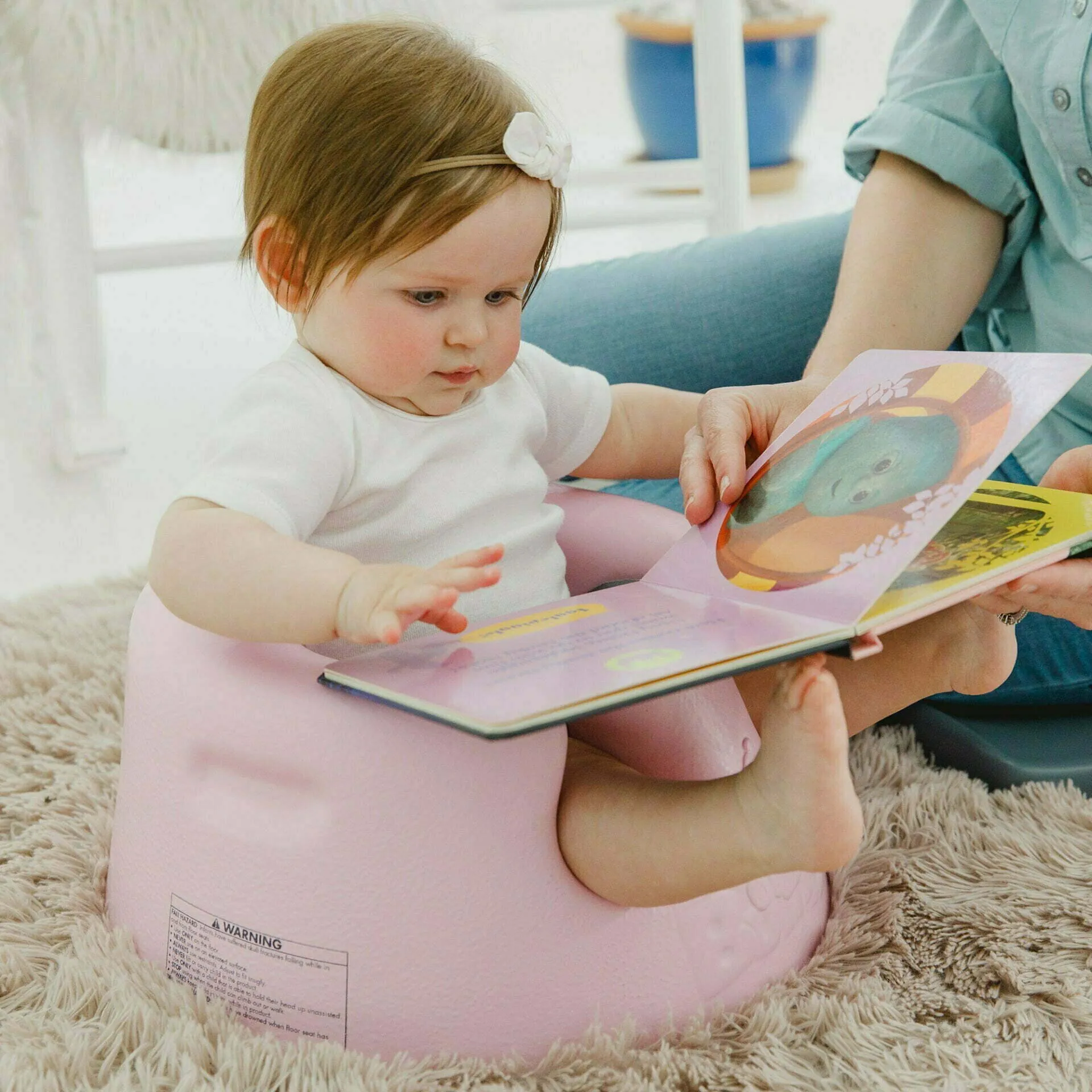 Bumbo Floor Seat - Cradle Pink