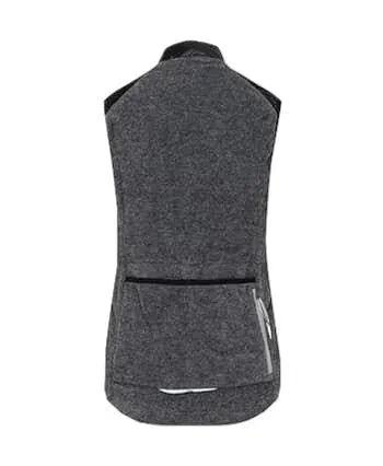 CAFE DU CYCLISTE Albertine Women Gilet - Black