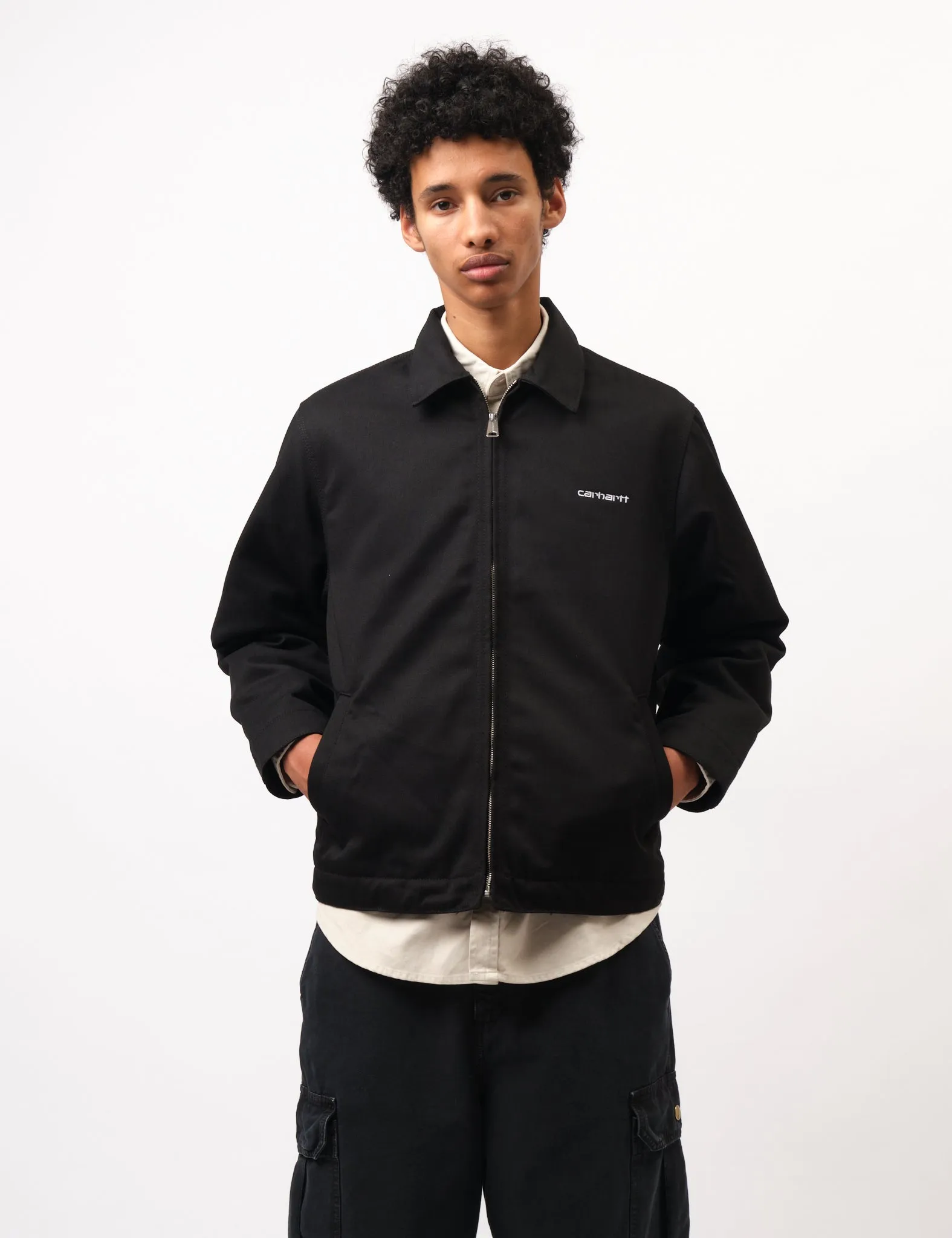 Carhartt WIP Module Script Jacket - Black/White