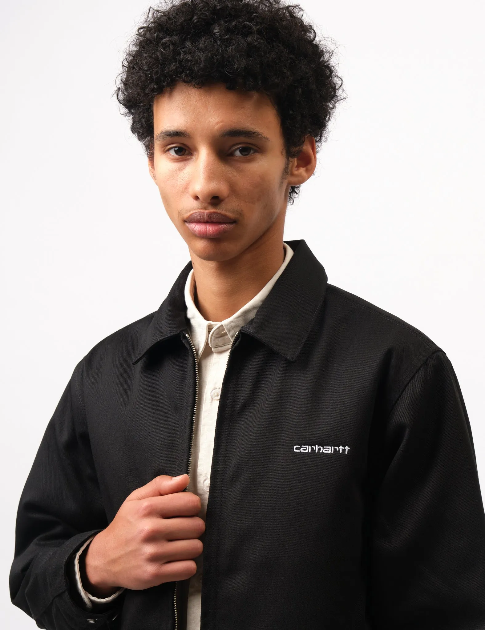 Carhartt WIP Module Script Jacket - Black/White