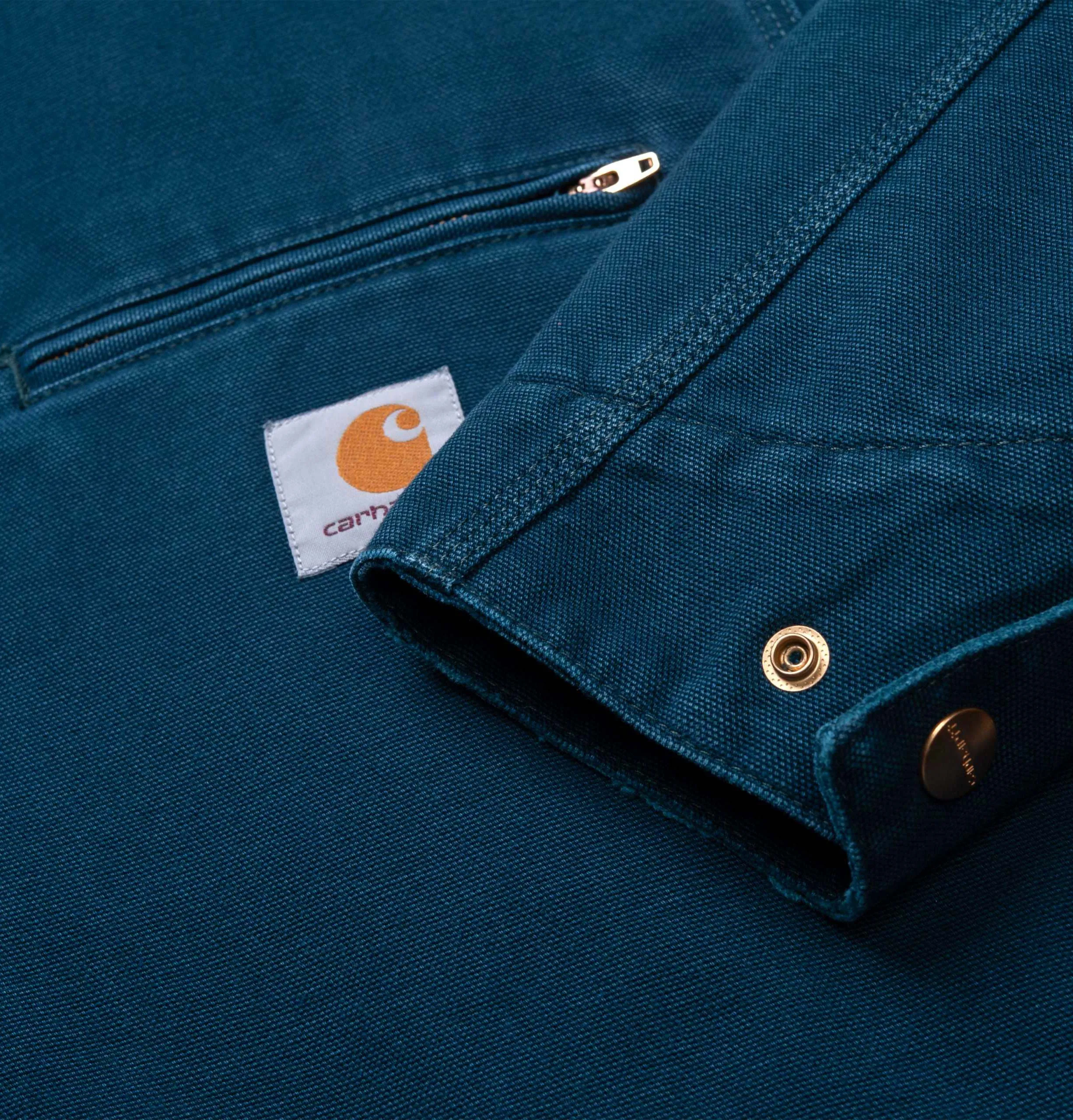 Carhartt WIP OG Detroit Jacket – Duck Blue/Black