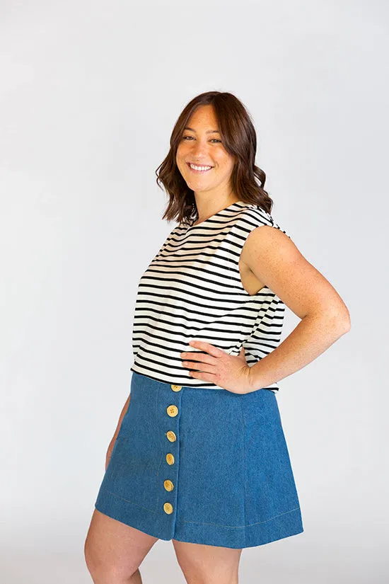 Chalk and Notch - Evelyn Skirt