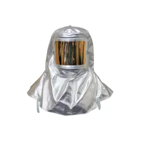 Chicago Protective Apparel 0647-ACK 19 oz. Aluminized Carbon Kevlar Hood, 1 Each