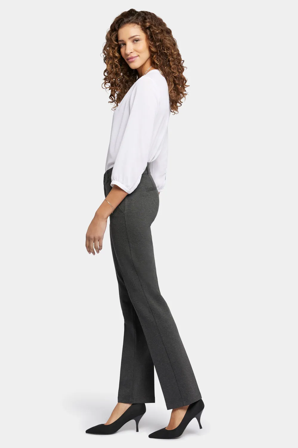 Classic Trouser Pants - Charcoal Heathered