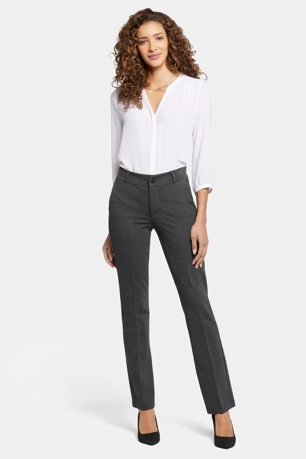 Classic Trouser Pants - Charcoal Heathered