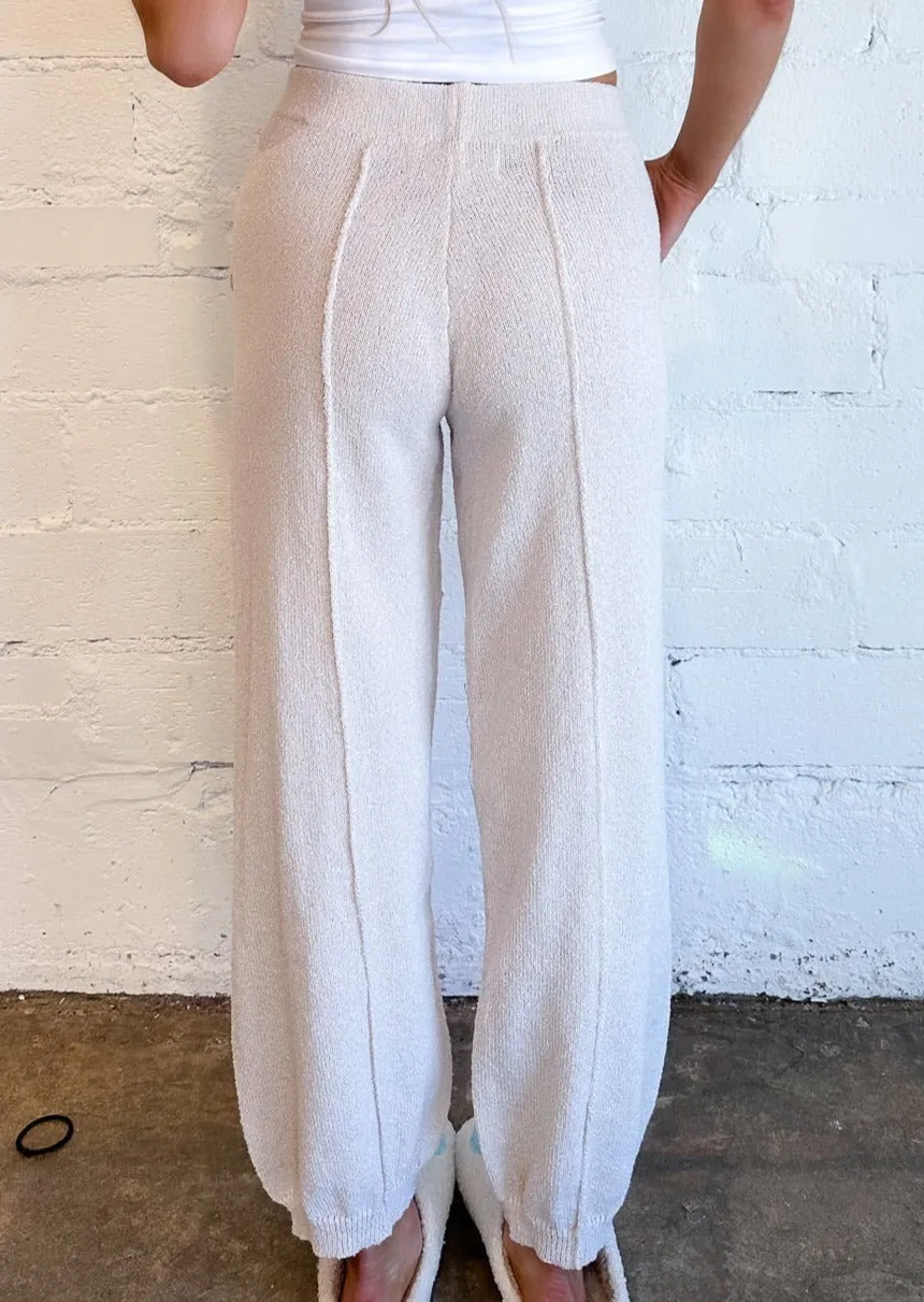 Coconut Relaxed Rib Pant