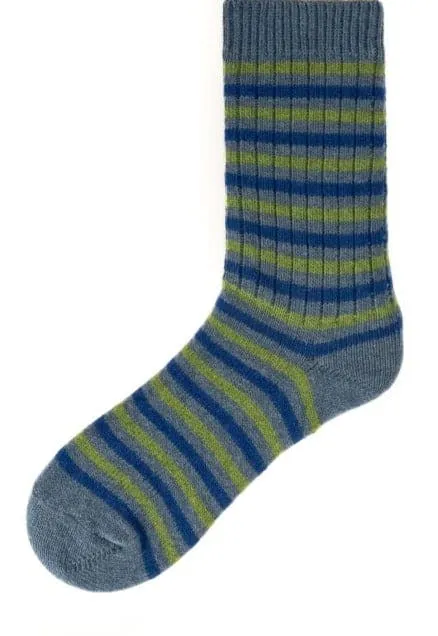 Connemara Socks - Merino Stripe Small