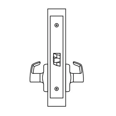 Corbin Russwin ML2010-CSA Passage or Closet Mortise Lock, Citation Lever, A Rose