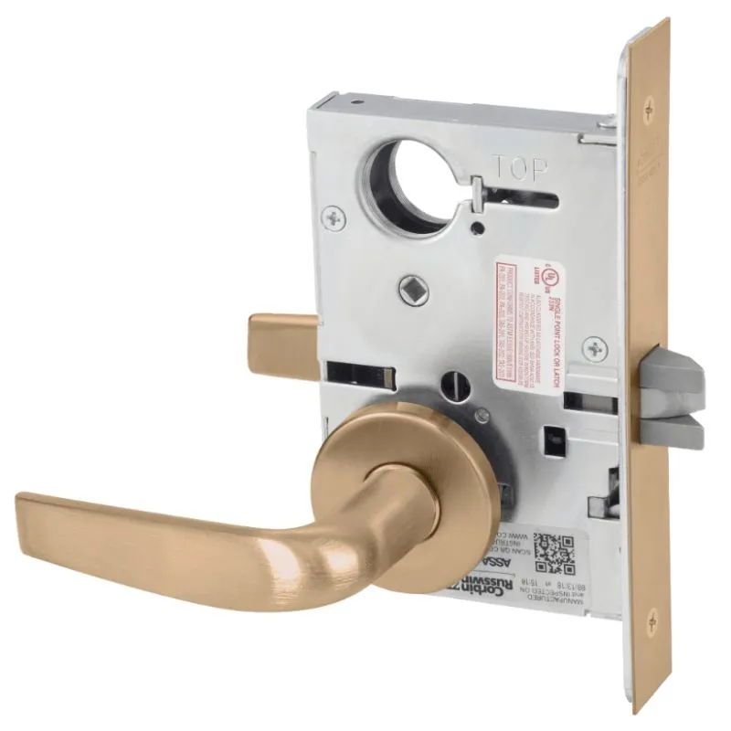 Corbin Russwin ML2010-CSA Passage or Closet Mortise Lock, Citation Lever, A Rose