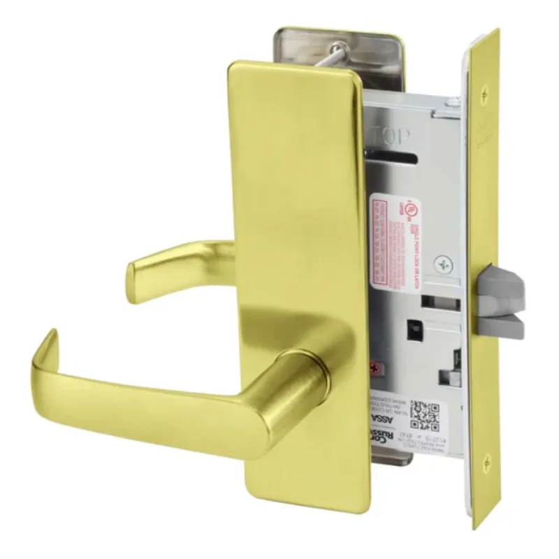 Corbin Russwin ML2010-NSM Passage or Closet Mortise Lock, Newport Lever, M Escutcheon