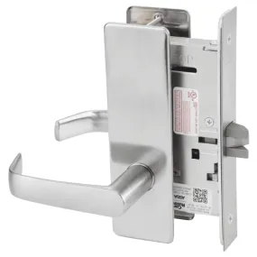 Corbin Russwin ML2010-NSM Passage or Closet Mortise Lock, Newport Lever, M Escutcheon