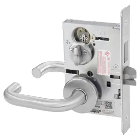 Corbin Russwin ML2030-LWA Privacy Bedroom or Bathroom Mortise Lock, Lustra Lever, A Rose